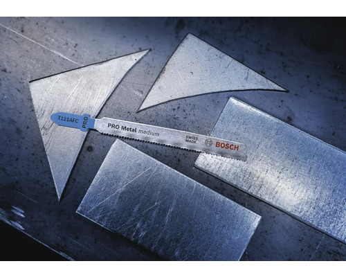 Stichsägeblatt Bosch PRO Metal Medium T121AFC, 3 Stück
