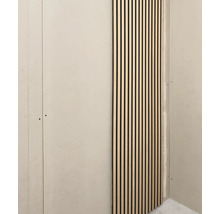 Wandpaneel mit Holzlatten zur Wandgestaltung