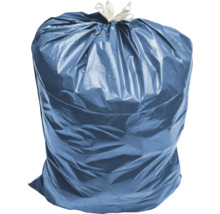 Voll gefüllter Müllsack mit Verschlussband