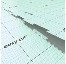 Dämmplatte mit Rasterdruck und Sollbruchstelle