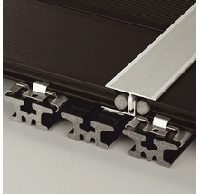 Produktbild: Konsta Übergangsprofil/Verbindungsprofil Aluminium für Dielenstärke 20 - 26 mm 22,5x60x2500 mm