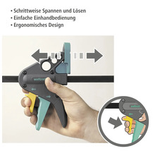 Wolfcraft Einhandzwinge im Einsatz