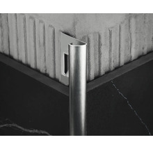 Edelstahl Fliesenschiene zur Kantenabdeckung