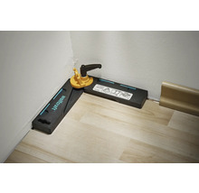 Wolfcraft Eckenschneider zum Anpassen von Sockelleisten in Ecken