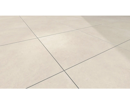 Verlegte Bodenfliesen im Detail