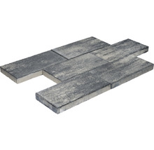 Rechteckige Pflastersteine aus Beton