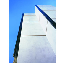 Fassadenverkleidung mit Profilen