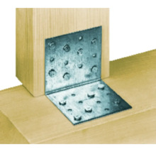 Winkelverbinder aus Metall zur Holzverbindung