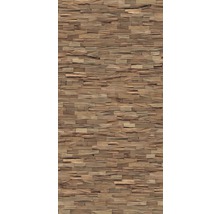 Holzverkleidung mit Mosaikmuster