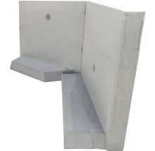 Betonwinkel mit Fuß