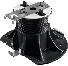 Verstellfuß für Terrassenplatten mit Metalleinsatz