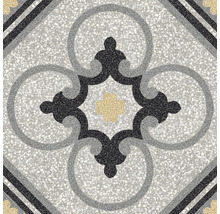 Dekorative Bodenfliese mit Muster