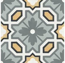 Dekorative Bodenfliese mit geometrischem Muster