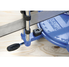 Gehrungssäge mit GS Zeichen für geprüfte Sicherheit.