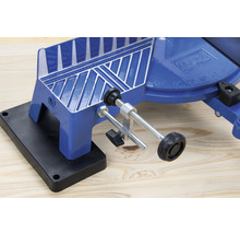 Gehrungssäge mit verstellbarer Winkeleinstellung und Werkstückspannung