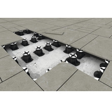 Terrassenplatten auf Stelzlager-System für den Außenbereich