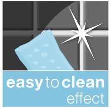 Symbol für leicht zu reinigende Oberfläche.