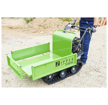 Motorisierte Schubkarre mit Kettenantrieb für den Garten- und Landschaftsbau