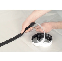 Selbstklebender Reißverschluss zur einfachen Befestigung