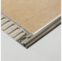 Fliesenprofil aus Metall mit Fliese