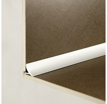 Kantenprofil aus Kunststoff an einer Arbeitsplatte