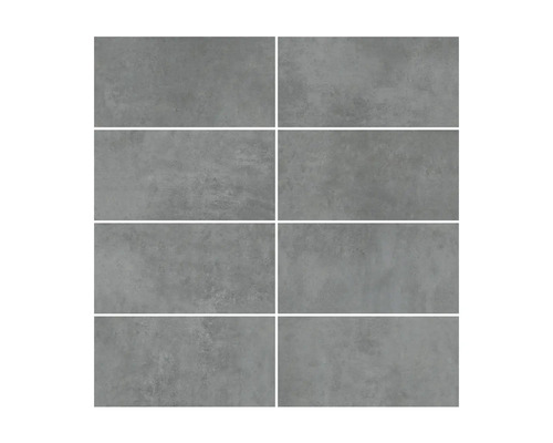 MIRAVA Feinsteinzeug Wand- und Bodenfliese MANHATTAN Anthracite 30 x 60 x 0,9 mm matt rektifiziert