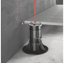 Terrassenlager zur Nivellierung von Terrassenplatten