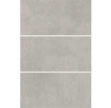 Drei graue Wandfliesen