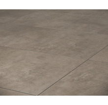 Verlegte Bodenfliesen aus Steinzeug