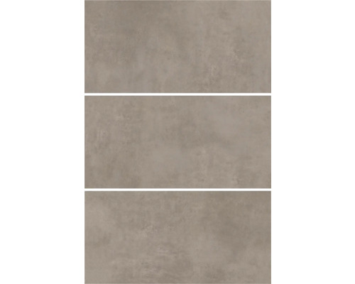 MIRAVA Feinsteinzeug Wand- und Bodenfliese MANHATTAN Taupe 60 x 120 x 0,9 mm matt rektifiziert