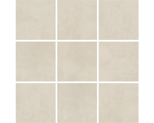 MIRAVA Feinsteinzeug Wand- und Bodenfliese MANHATTAN Ivory 60 x 60 x 0,9 mm matt rektifiziert