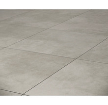 Fliesenboden mit quadratischen Fliesen und Fugen