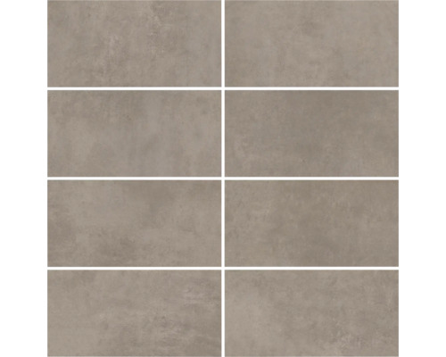 MIRAVA Feinsteinzeug Wand- und Bodenfliese MANHATTAN Taupe 30 x 60 x 0,9 mm matt rektifiziert