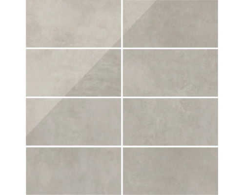 MIRAVA Feinsteinzeug Wand- und Bodenfliese MANHATTAN Grey 30 x 60 x 0,9 cm seidenmatt (lappato) rektifiziert