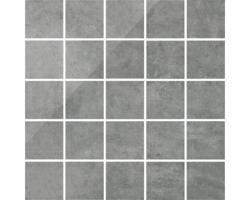 MIRAVA Mosaik MANHATTAN Anthracite Lappato 30 x 30 x 0,9 cm