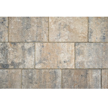 Verlegte Pflastersteine aus Stein