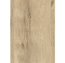 Nahaufnahme eines Laminatbodens in Holzoptik