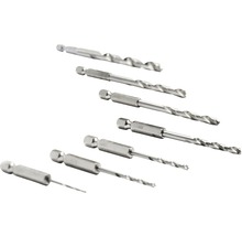 Set mit Spiralbohrern mit Sechskantschaft