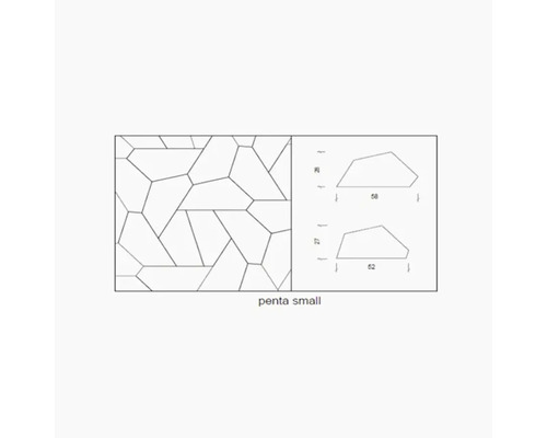 Designparkett 15.0 Penta Small gebeizt Farbe 520