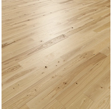 Produktbild: Parkett Esche 1-Stab Natur Landhausdiele lackiert 1092 x 130 x 14 mm