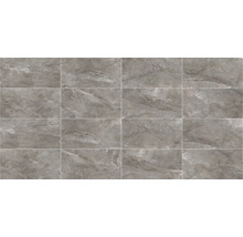 Graue Wandfliesen mit Marmoroptik