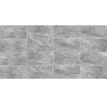 Graue Fliesen mit Marmoroptik