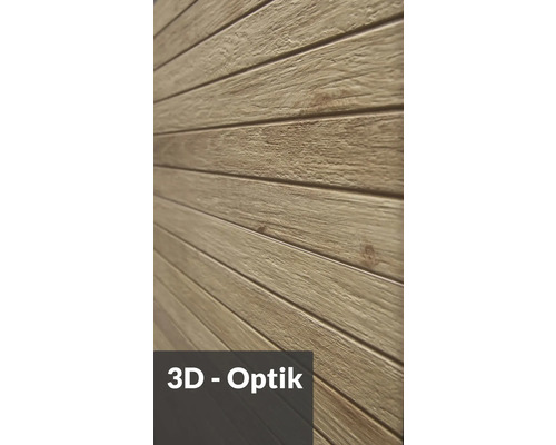 Wandfliese Northwood elm 3D Strip 33,3x100cm rektifiziert