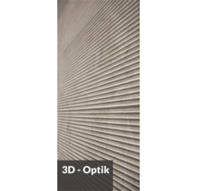 Wandfliese mit 3D Optik