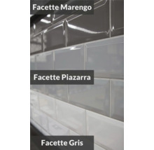 Keramikfliesen Facette in drei Ausführungen