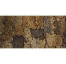 Nahaufnahme einer Korkwandverkleidung