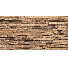 Nahaufnahme einer Wandverkleidung aus Kork