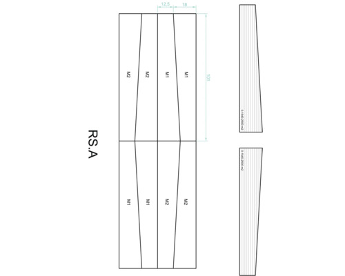 Designparkett 15.0 Design Plank A lackiert Farbe 330