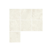 Mehrere quadratische Fliesen mit Marmorierung