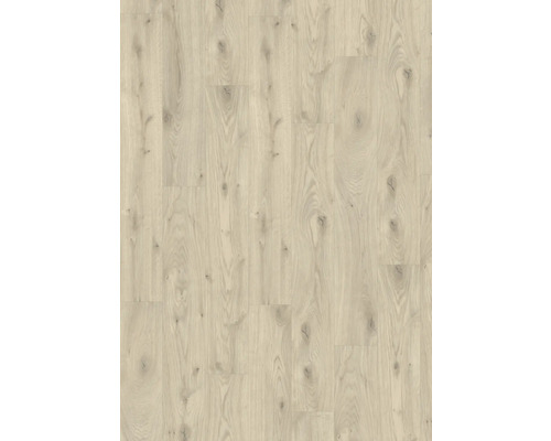 Helle Laminatbodenoberfläche in Holzoptik.